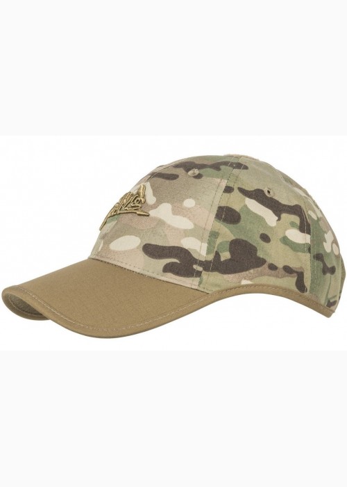 Бейсболка Logo Cap Helikon-Tex, Цвет Multicam/Coyote