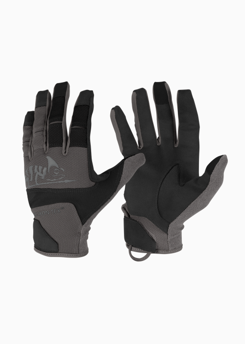 Перчатки Helikon-Tex Range Tactical Gloves, Цвет Black / Shadow Grey