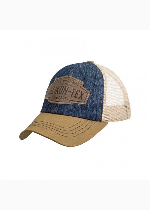 Бейсболка Trucker Helikon-Tex, цвет Denim/Coyote