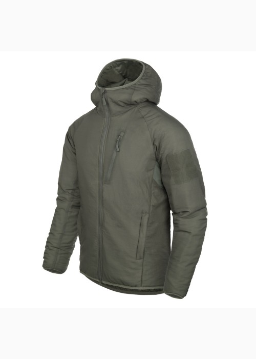 Куртка Wolfhound Hoodie Helikon-Tex, цвет Alpha Green