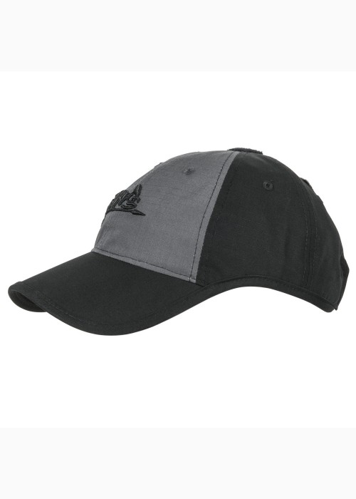  Бейсболка Logo Cap Helikon-Tex, цвет Black/Grey