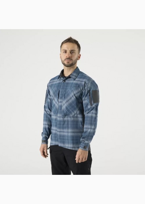 Рубашка Helikon-Tex MBDU Sorona, цвет Western Blue Plaid